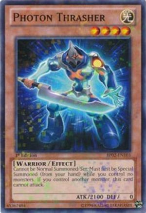 Photon Thrasher (Mosaic Rare) (BP02-EN103) - Battle Pack 2: War of the Giants 1st Edition - Premium Yugioh Single from Konami - Just $0.29! Shop now at Game Crave Tournament Store