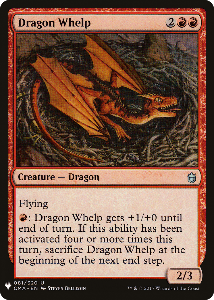 Dragon Whelp (MB1-911) - Mystery Booster - Premium MTG Single from Wizards of the Coast - Just $0.25! Shop now at Game Crave Tournament Store