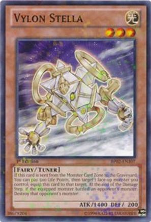 Vylon Stella (Mosaic Rare) (BP02-EN107) - Battle Pack 2: War of the Giants Unlimited - Premium Yugioh Single from Konami - Just $0.23! Shop now at Game Crave Tournament Store