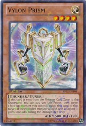 Vylon Prism (Mosaic Rare) (BP02-EN108) - Battle Pack 2: War of the Giants 1st Edition - Premium Yugioh Single from Konami - Just $0.25! Shop now at Game Crave Tournament Store