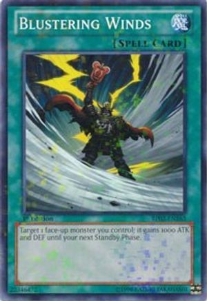 Blustering Winds (Mosaic Rare) (BP02-EN163) - Battle Pack 2: War of the Giants Unlimited - Premium Yugioh Single from Konami - Just $0.50! Shop now at Game Crave Tournament Store