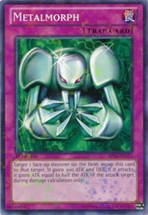 Metalmorph (Mosaic Rare) (BP02-EN173) - Battle Pack 2: War of the Giants Unlimited - Premium Yugioh Single from Konami - Just $0.25! Shop now at Game Crave Tournament Store