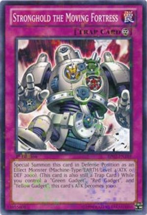 Stronghold the Moving Fortress (Mosaic Rare) (BP02-EN188) - Battle Pack 2: War of the Giants 1st Edition - Premium Yugioh Single from Konami - Just $0.38! Shop now at Game Crave Tournament Store