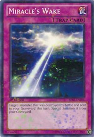 Miracle's Wake (Mosaic Rare) (BP02-EN206) - Battle Pack 2: War of the Giants Unlimited - Premium Yugioh Single from Konami - Just $0.70! Shop now at Game Crave Tournament Store