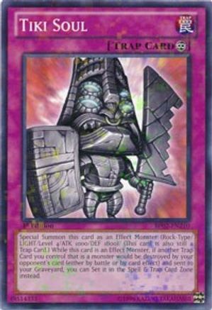 Tiki Soul (Mosaic Rare) (BP02-EN210) - Battle Pack 2: War of the Giants Unlimited - Premium Yugioh Single from Konami - Just $1.43! Shop now at Game Crave Tournament Store