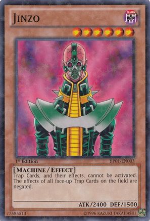 Jinzo (Starfoil) (BP01-EN003) - Battle Pack: Epic Dawn Unlimited - Premium Yugioh Single from Konami - Just $0.75! Shop now at Game Crave Tournament Store
