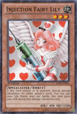 Injection Fairy Lily (Starfoil) (BP01-EN004) - Battle Pack: Epic Dawn 1st Edition - Premium Yugioh Single from Konami - Just $1.15! Shop now at Game Crave Tournament Store