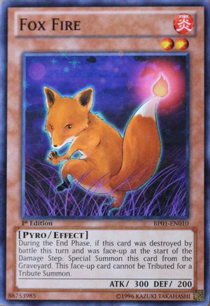 Fox Fire (Starfoil) (BP01-EN010) - Battle Pack: Epic Dawn 1st Edition - Premium Yugioh Single from Konami - Just $0.13! Shop now at Game Crave Tournament Store