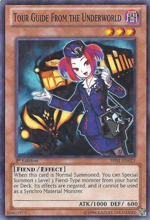 Tour Guide From the Underworld (Starfoil) (BP01-EN023) - Battle Pack: Epic Dawn Unlimited - Premium Yugioh Single from Konami - Just $0.58! Shop now at Game Crave Tournament Store