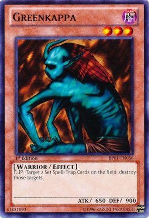 Greenkappa (Starfoil) (BP01-EN056) - Battle Pack: Epic Dawn Unlimited - Premium Yugioh Single from Konami - Just $0.79! Shop now at Game Crave Tournament Store