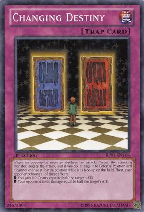 Changing Destiny (Starfoil) (BP01-EN104) - Battle Pack: Epic Dawn Unlimited - Premium Yugioh Single from Konami - Just $0.26! Shop now at Game Crave Tournament Store