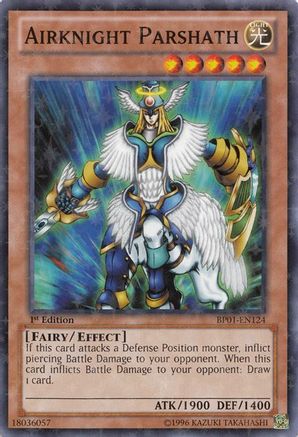 Airknight Parshath (Starfoil) (BP01-EN124) - Battle Pack: Epic Dawn 1st Edition - Premium Yugioh Single from Konami - Just $0.54! Shop now at Game Crave Tournament Store