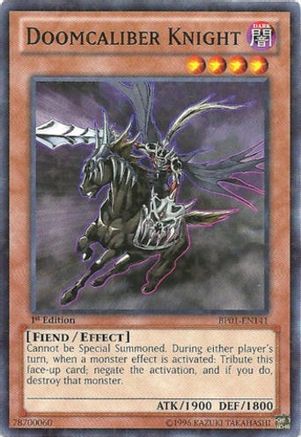 Doomcaliber Knight (Starfoil) (BP01-EN141) - Battle Pack: Epic Dawn Unlimited - Premium Yugioh Single from Konami - Just $0.38! Shop now at Game Crave Tournament Store