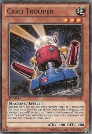 Card Trooper (Starfoil) (BP01-EN143) - Battle Pack: Epic Dawn 1st Edition - Premium Yugioh Single from Konami - Just $0.26! Shop now at Game Crave Tournament Store