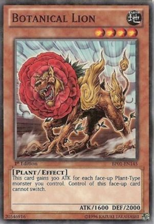 Botanical Lion (Starfoil) (BP01-EN145) - Battle Pack: Epic Dawn 1st Edition - Premium Yugioh Single from Konami - Just $0.73! Shop now at Game Crave Tournament Store