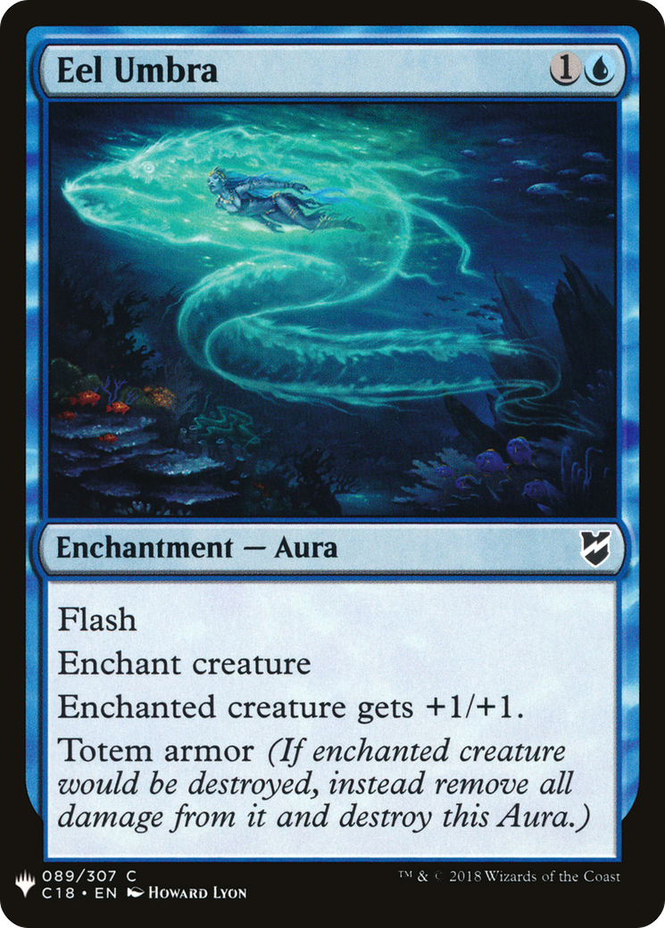 Eel Umbra (MB1-361) - Mystery Booster - Premium MTG Single from Wizards of the Coast - Just $0.25! Shop now at Game Crave Tournament Store