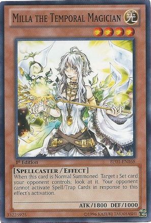 Milla the Temporal Magician (Starfoil) (BP01-EN168) - Battle Pack: Epic Dawn 1st Edition - Premium Yugioh Single from Konami - Just $0.74! Shop now at Game Crave Tournament Store
