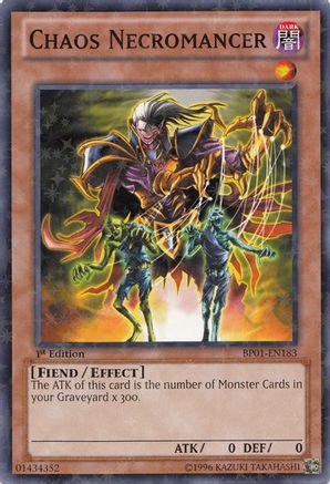 Chaos Necromancer (Starfoil) (BP01-EN183) - Battle Pack: Epic Dawn Unlimited - Premium Yugioh Single from Konami - Just $0.32! Shop now at Game Crave Tournament Store