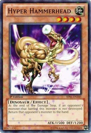 Hyper Hammerhead (Starfoil) (BP01-EN185) - Battle Pack: Epic Dawn 1st Edition - Premium Yugioh Single from Konami - Just $0.25! Shop now at Game Crave Tournament Store