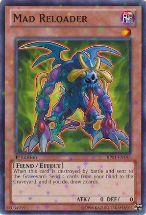 Mad Reloader (Starfoil) (BP01-EN195) - Battle Pack: Epic Dawn Unlimited - Premium Yugioh Single from Konami - Just $0.08! Shop now at Game Crave Tournament Store