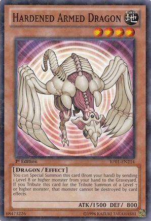 Hardened Armed Dragon (Starfoil) (BP01-EN214) - Battle Pack: Epic Dawn 1st Edition - Premium Yugioh Single from Konami - Just $0.32! Shop now at Game Crave Tournament Store