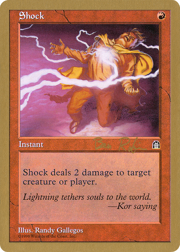 Shock (WC98-BR98B) - World Championship Decks 1998 - Premium MTG Single from Wizards of the Coast - Just $0.08! Shop now at Game Crave Tournament Store