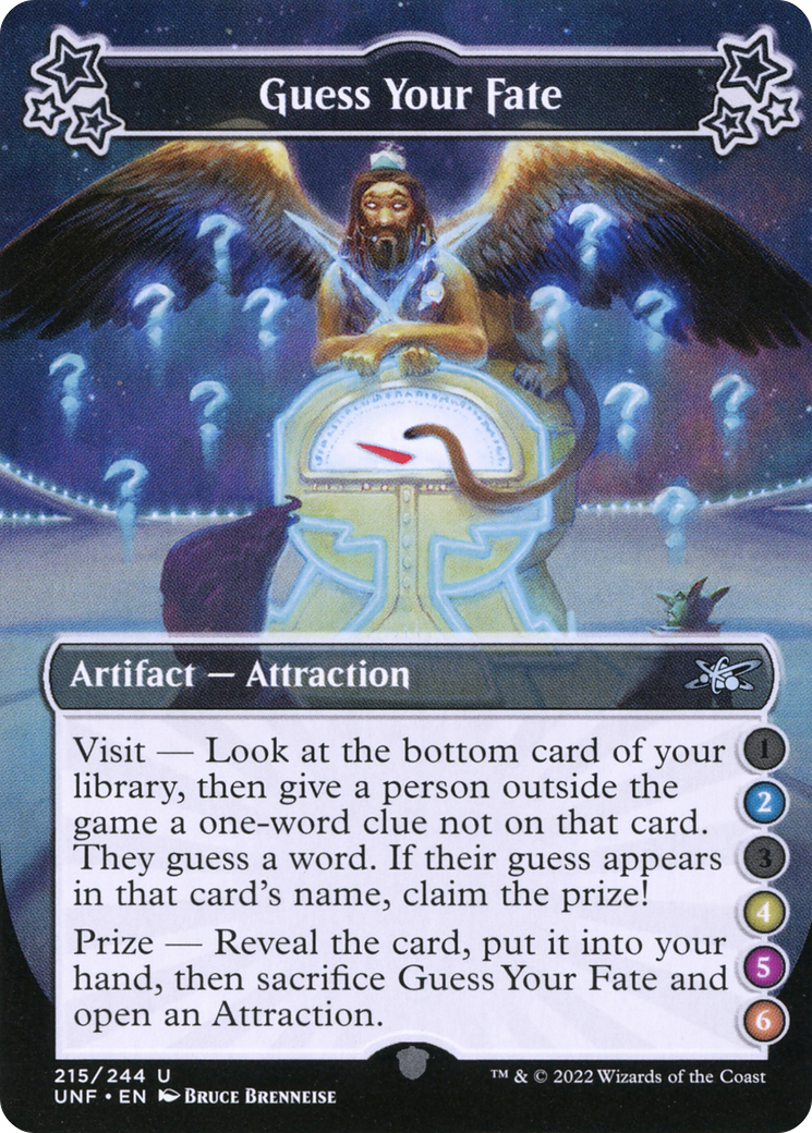 Guess Your Fate (UNF-215C) - Unfinity - Premium MTG Single from Wizards of the Coast - Just $0.08! Shop now at Game Crave Tournament Store