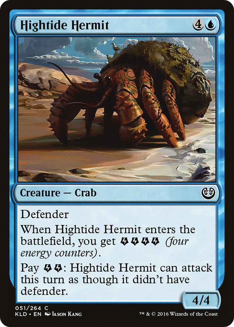Hightide Hermit (KLD-051) - Kaladesh Foil - Premium MTG Single from Wizards of the Coast - Just $0.08! Shop now at Game Crave Tournament Store