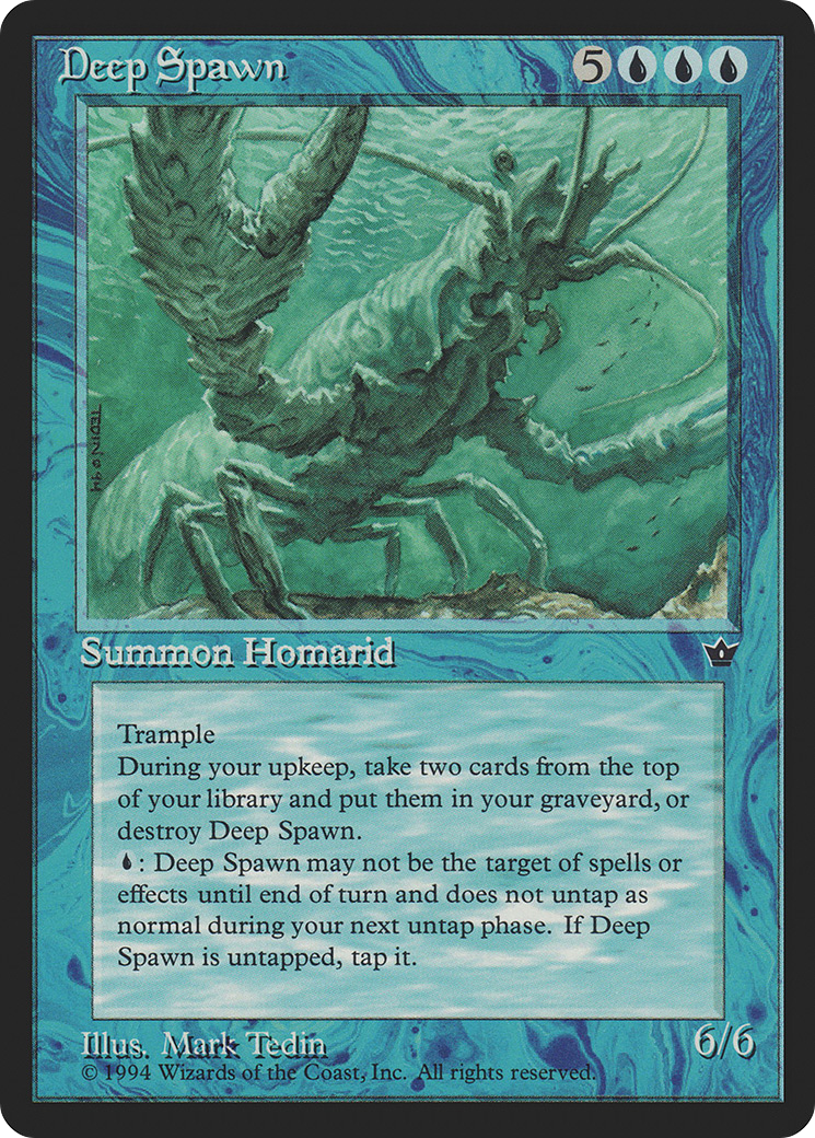 Deep Spawn (FEM-017) - Fallen Empires - Premium MTG Single from Wizards of the Coast - Just $0.24! Shop now at Game Crave Tournament Store