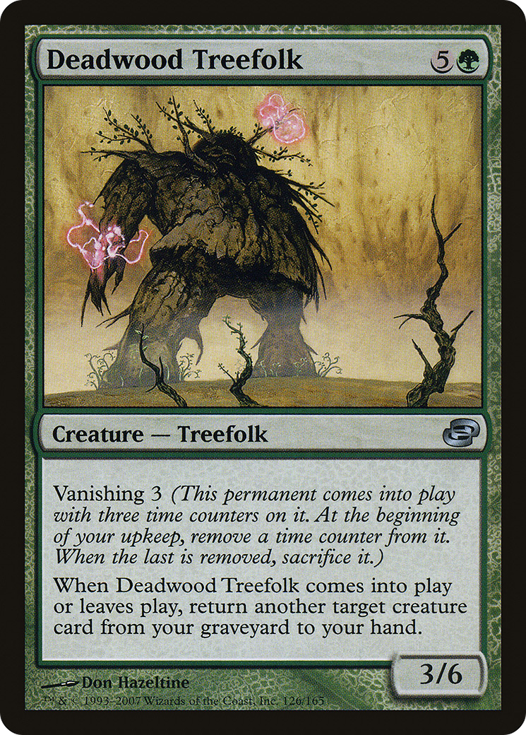 Deadwood Treefolk (PLC-126) - Planar Chaos - Premium MTG Single from Wizards of the Coast - Just $0.08! Shop now at Game Crave Tournament Store