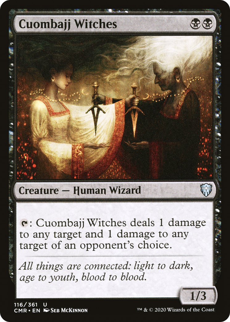 Cuombajj Witches (CMR-116) - Commander Legends - Premium MTG Single from Wizards of the Coast - Just $0.08! Shop now at Game Crave Tournament Store