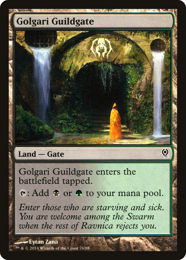 Golgari Guildgate (DDM-076) - Duel Decks: Jace vs. Vraska - Premium MTG Single from Wizards of the Coast - Just $0.08! Shop now at Game Crave Tournament Store