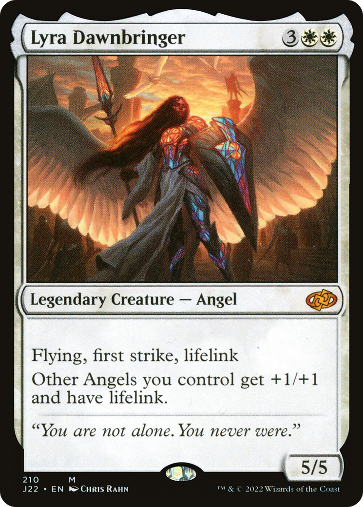 Lyra Dawnbringer (J22-210) - Jumpstart 2022 - Premium MTG Single from Wizards of the Coast - Just $1.13! Shop now at Game Crave Tournament Store