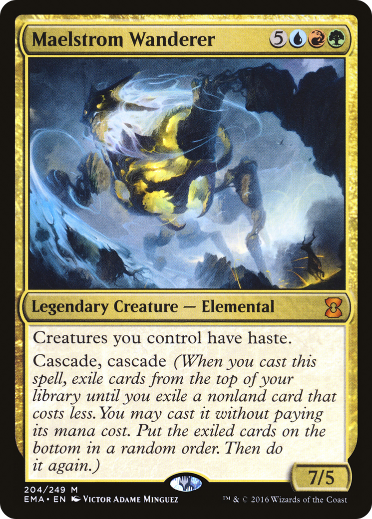 Maelstrom Wanderer (EMA-204) - Eternal Masters Foil - Premium MTG Single from Wizards of the Coast - Just $6.57! Shop now at Game Crave Tournament Store