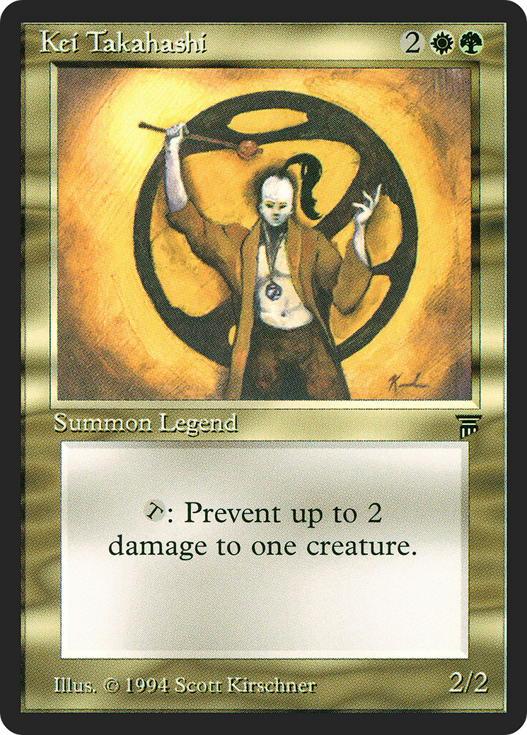 Kei Takahashi (LEG-238) - Legends - Premium MTG Single from Wizards of the Coast - Just $5.62! Shop now at Game Crave Tournament Store