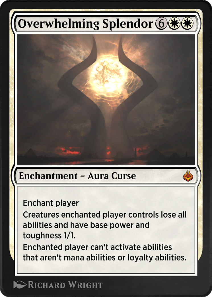 Overwhelming Splendor (AKR-030) - Amonkhet Remastered - Premium MTG Single from Wizards of the Coast - Just $0! Shop now at Game Crave Tournament Store