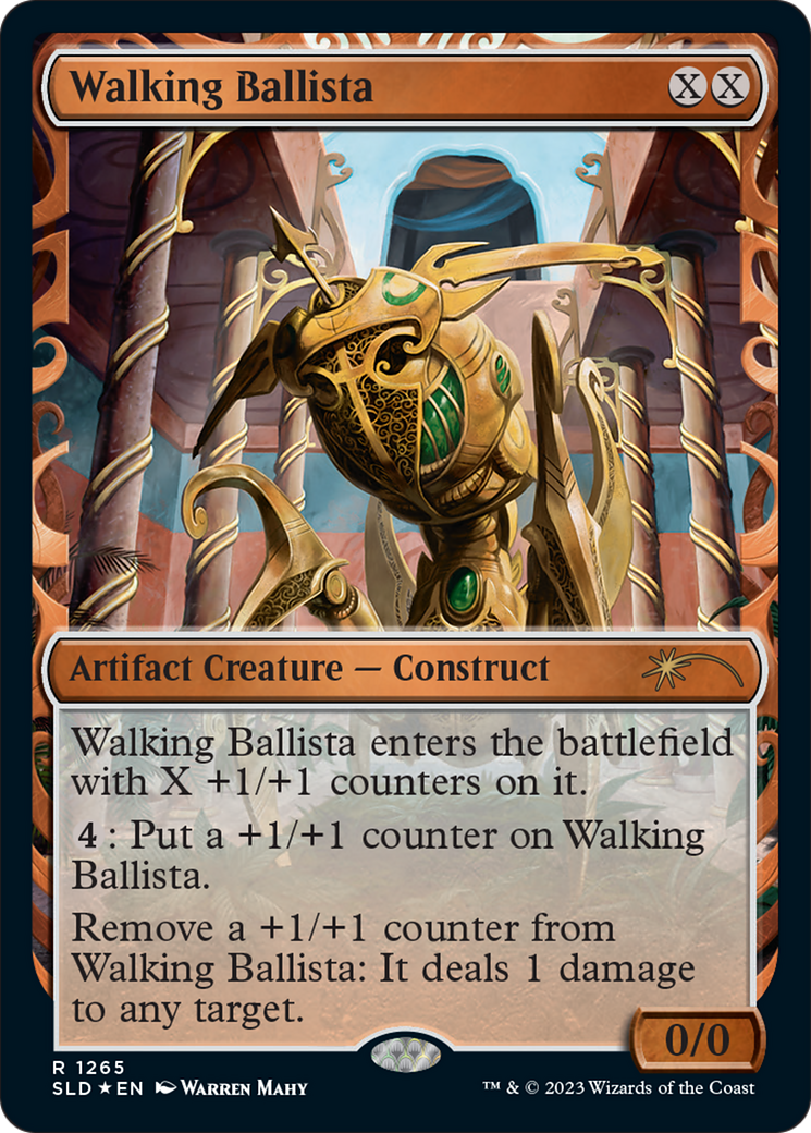 Walking Ballista (SLD-1265) - Secret Lair Drop: (Showcase) Foil - Premium MTG Single from Wizards of the Coast - Just $12.07! Shop now at Game Crave Tournament Store