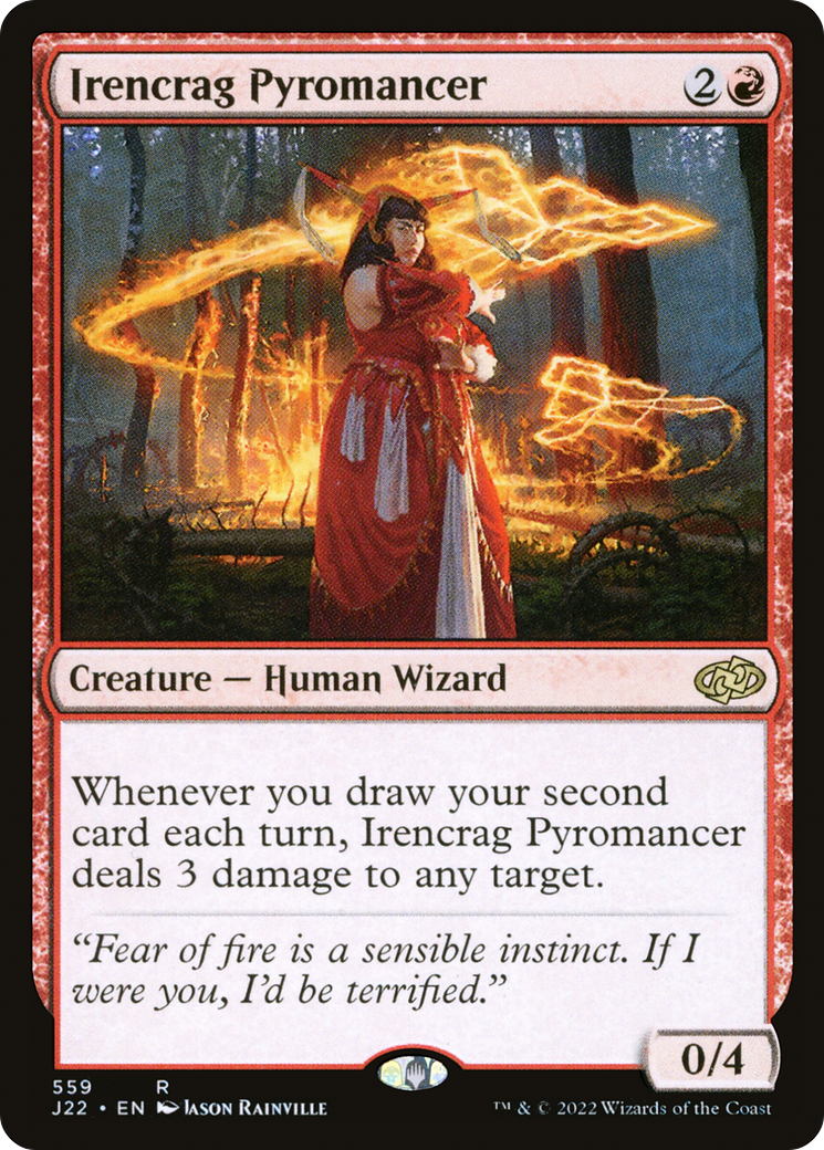 Irencrag Pyromancer (J22-559) - Jumpstart 2022 - Premium MTG Single from Wizards of the Coast - Just $0.08! Shop now at Game Crave Tournament Store