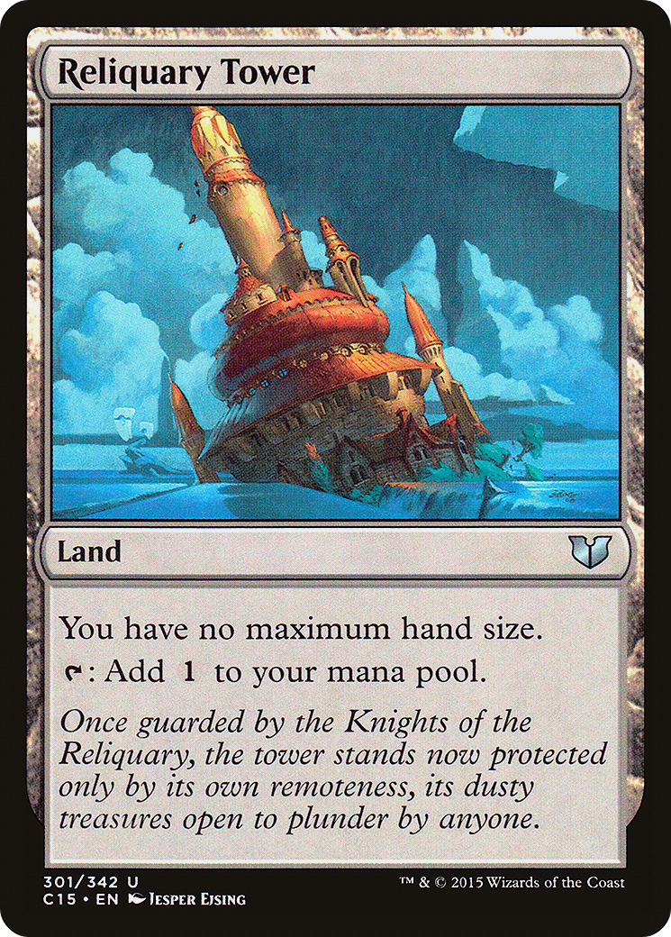 Reliquary Tower (C15-301) - Commander 2015 - Premium MTG Single from Wizards of the Coast - Just $0.47! Shop now at Game Crave Tournament Store