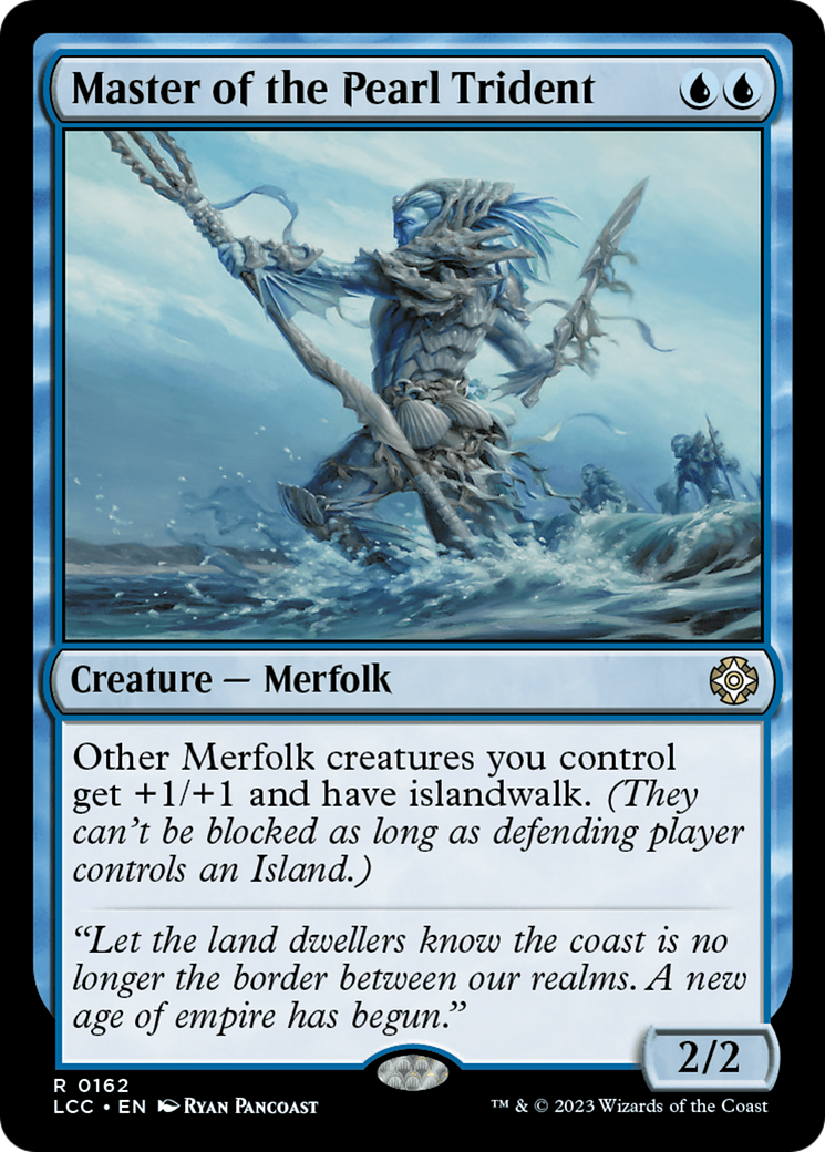 Master of the Pearl Trident (LCC-162) - The Lost Caverns of Ixalan Commander - Premium MTG Single from Wizards of the Coast - Just $0.09! Shop now at Game Crave Tournament Store