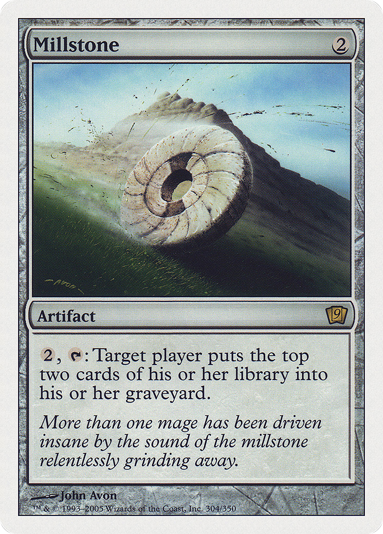 Millstone (9ED-304) - Ninth Edition - Premium MTG Single from Wizards of the Coast - Just $0.08! Shop now at Game Crave Tournament Store