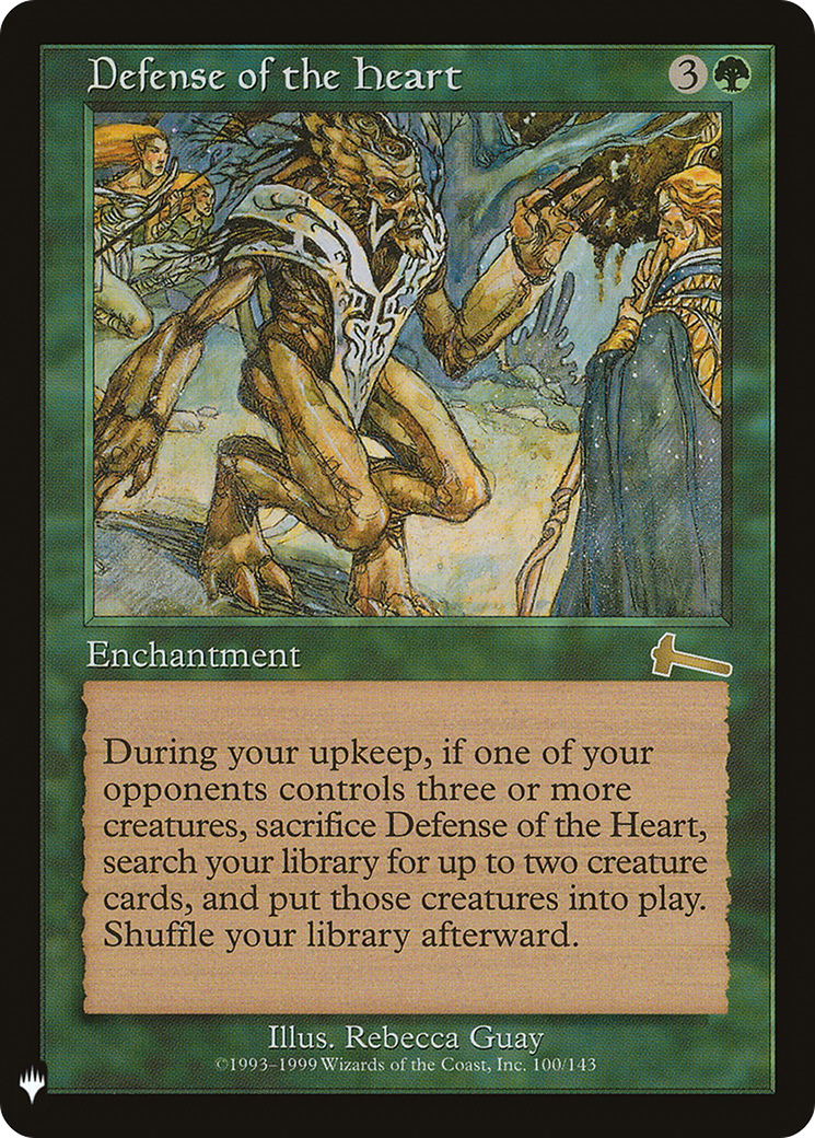 Defense of the Heart (MB1-1180) - Mystery Booster - Premium MTG Single from Wizards of the Coast - Just $2.96! Shop now at Game Crave Tournament Store