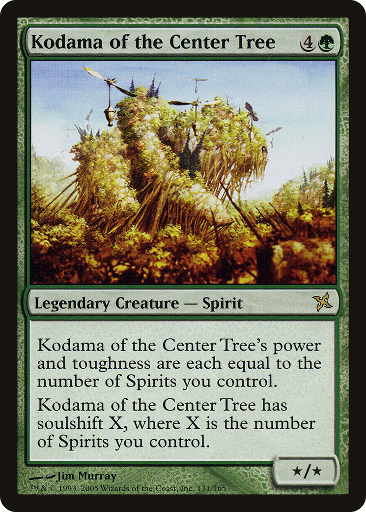 Kodama of the Center Tree (BOK-131) - Betrayers of Kamigawa Foil - Premium MTG Single from Wizards of the Coast - Just $1.86! Shop now at Game Crave Tournament Store