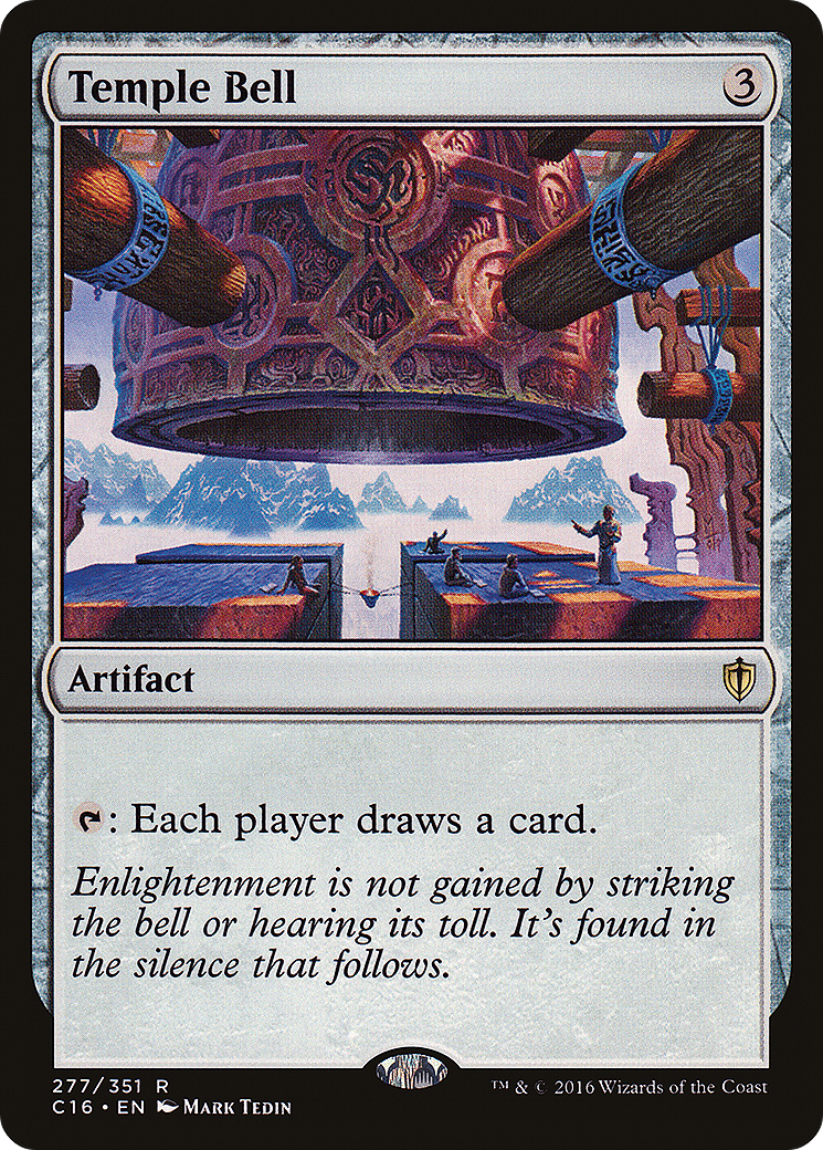 Temple Bell (C16-277) - Commander 2016 - Premium MTG Single from Wizards of the Coast - Just $1.09! Shop now at Game Crave Tournament Store