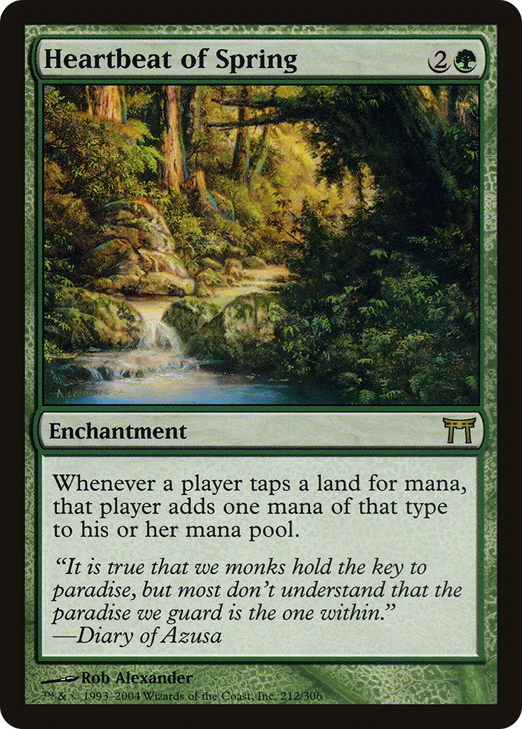 Heartbeat of Spring (CHK-212) - Champions of Kamigawa Foil - Premium MTG Single from Wizards of the Coast - Just $3.44! Shop now at Game Crave Tournament Store