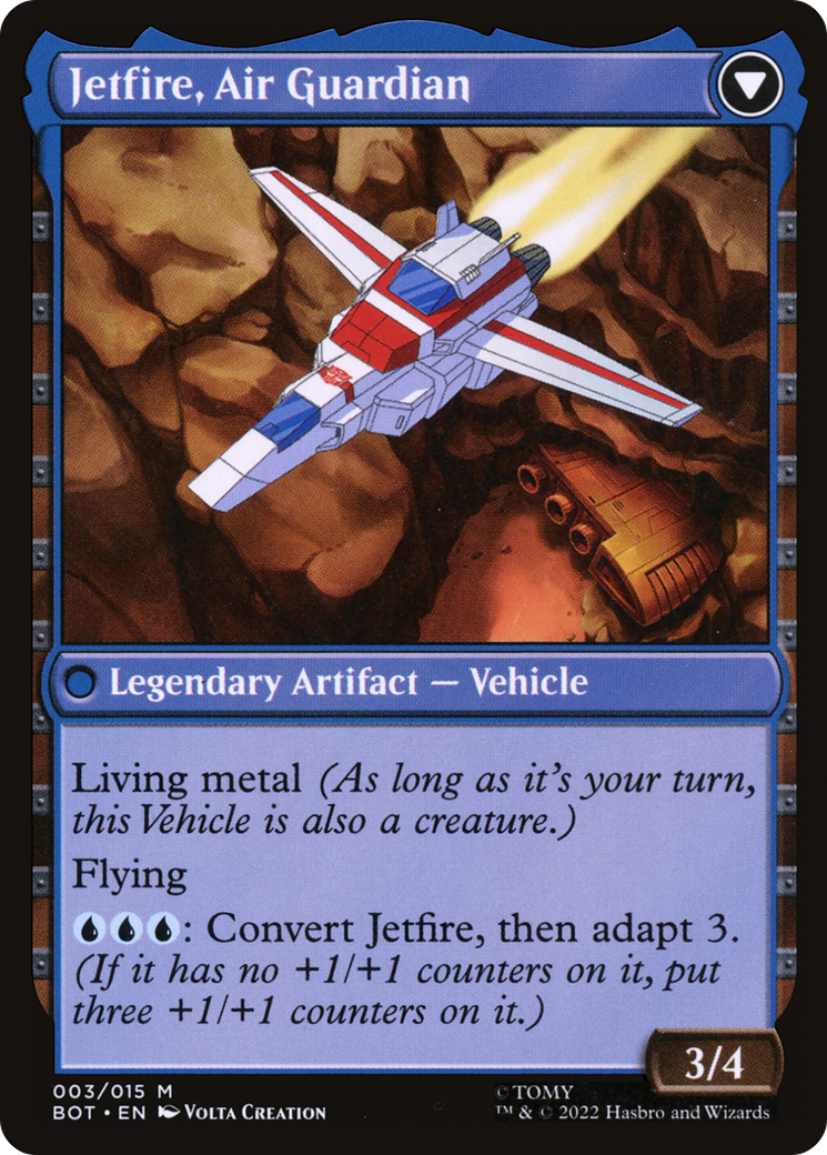 Jetfire, Ingenious Scientist // Jetfire, Air Guardian (BOT-003) - Transformers: (convertdfc) Foil - Premium MTG Single from Wizards of the Coast - Just $0.24! Shop now at Game Crave Tournament Store