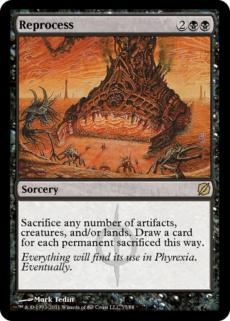 Reprocess (TD2-077) - Duel Decks: Mirrodin Pure vs. New Phyrexia - Premium MTG Single from Wizards of the Coast - Just $0! Shop now at Game Crave Tournament Store