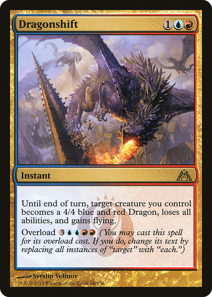 Dragonshift (DGM-066) - Dragon's Maze Foil - Premium MTG Single from Wizards of the Coast - Just $0.15! Shop now at Game Crave Tournament Store