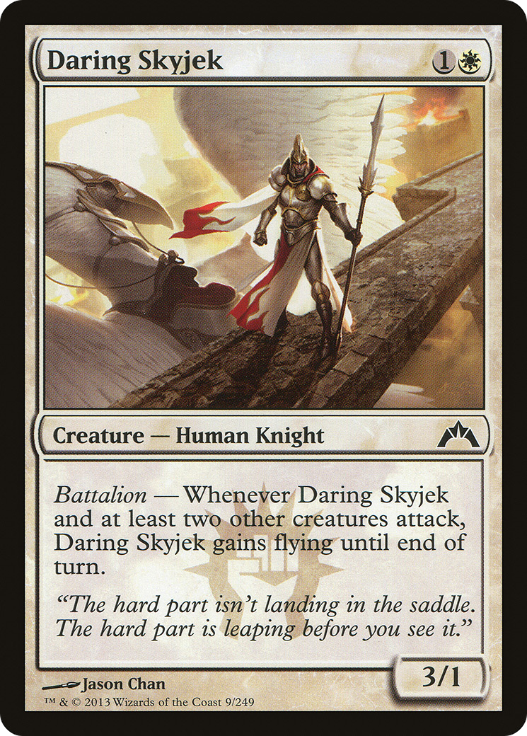 Daring Skyjek (GTC-009) - Gatecrash - Premium MTG Single from Wizards of the Coast - Just $0.08! Shop now at Game Crave Tournament Store