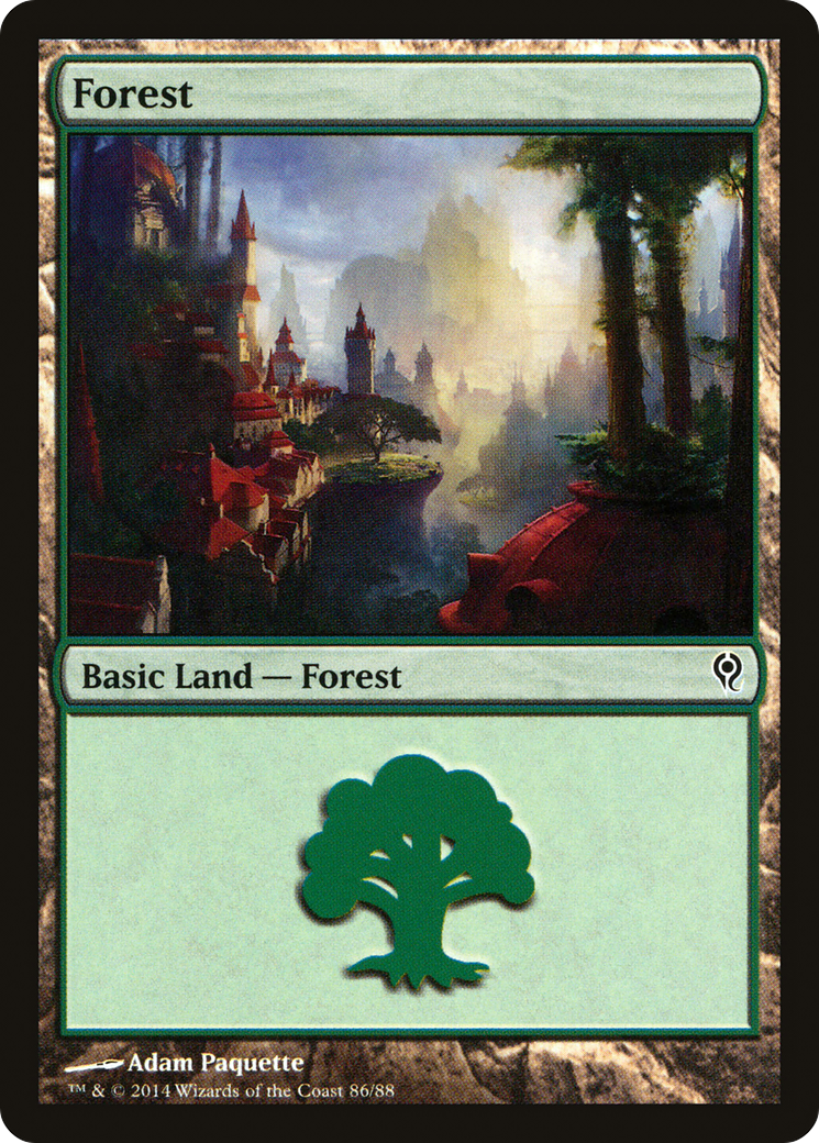 Forest (DDM-086) - Duel Decks: Jace vs. Vraska - Premium MTG Single from Wizards of the Coast - Just $0.08! Shop now at Game Crave Tournament Store